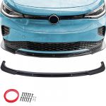 Spoiler frontal lip gloss negru potrivit pentru VW ID.4 Performance AutoTuning