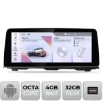 Navigație Android BMW Seria 5 F10 2016-2017 EVO 10.25 inch, 4GB+32GB, 4G, Bluetooth