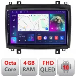 Navigatie Android Cadillac CTS 2003-2007 cu ecran QLED, 4GB RAM si 64GB