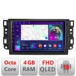 Navigatie Android Chevrolet Captiva 2008-2012 QLED 4GB+64GB CarPlay