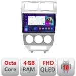 Navigație Android Dodge Caliber 2006-2010, QLED, Octa Core, 4GB+64GB