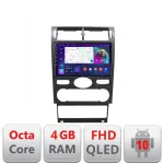 Navigatie Android Ford Mondeo 2004-2007 QLED 4GB RAM 64GB CarPlay