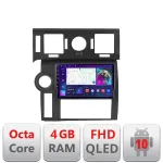 Navigatie Android Hummer H2 2008-2010, QLED, Octa Core, 4GB+64GB