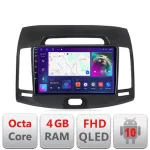 Navigatie Android Hyundai Elantra 2007-2011, QLED, Octa Core, 4GB+64GB