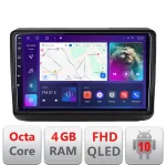 Navigatie Android Jeep Grand Cherokee 2014-2019 QLED 4GB+64GB CarPlay