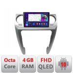 Navigatie Land Rover Discovery 3 2007-2015 Android Ecran QLED octa core 4+64 carplay android auto KIT-discovery3+EDT-E309V3