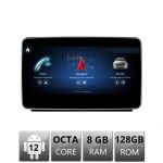 Navigație Android 9 inch Mercedes ML GL 2012-2014 NTG4.5, 4G, 8GB RAM