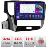 Navigație Android Mitsubishi Outlander 2020+ QLED 4GB RAM 64GB CarPlay