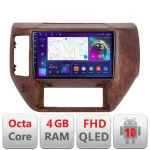 Navigatie Android Nissan Patrol 2005-2011 QLED 4GB RAM 64GB CarPlay