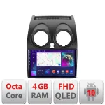 Navigatie Android Nissan Qashqai 2007-2013 QLED 4GB+64GB CarPlay
