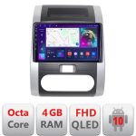Navigatie Android Nissan X-Trail 2007-2013 QLED 4GB RAM 64GB CarPlay