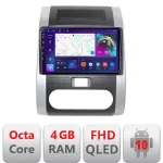 Navigatie Android Nissan X-Trail 2007-2013 QLED 4GB RAM 64GB CarPlay