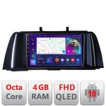 Navigatie Seria 5 F10 2010-2012 CIC Android Ecran QLED octa core 4+32 carplay android auto KIT-f10-cic+EDT-E309V3