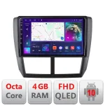 Navigatie Android Subaru Forester 2007-2013, QLED, Octa Core, 4GB+64GB