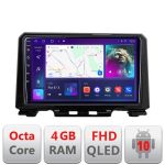 Navigatie Android Suzuki Jimny 2018+ QLED 4GB RAM 64GB CarPlay