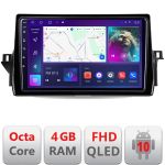 Navigatie Toyota Camry 2021- B-camry2021 Android Ecran QLED octa core 4+64 carplay android auto kit-camry2021+EDT-E310V3