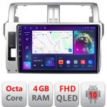 Navigatie Toyota Landcruiser J150 Prado 2014-2017 B-065 Android Ecran QLED octa core 4+64 carplay android auto KIT-065+EDT-E310V3