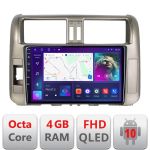 Navigație Android Toyota Prado 2010-2013, QLED, Octa Core, 4GB+64GB