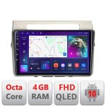 Navigatie Toyota Verso intre anii 2004-2009 Android Ecran QLED octa core 4+64 carplay android auto KIT-VERSO-2004+EDT-E309V3