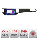 Navigatie VW Golf Sportsvan 2016-2021 B-sportsvan Android Ecran QLED octa core 4+64 carplay android auto kit-sportsvan+EDT-E310V3