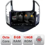 Navigație Chevrolet Cruze 2013+ Android 12 QLED 2K 8GB RAM 128GB 4G