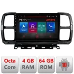 Navigație Android Citroen C5 Aircross 4GB RAM 64GB LTE GPS Resigilată