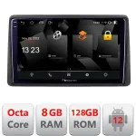 Navigatie Android Dacia Duster 2019+ 2K QLED 8GB RAM 128GB 4G