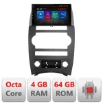 Navigație Jeep Commander Android 10, 4GB RAM, 64GB, LTE, GPS, resigilată