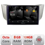 Navigație Android Lexus RX 2003-2009 2K QLED 8GB RAM 128GB 4G DSP