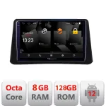 Navigație Opel Mokka 2012-2016 Android 12, 8GB RAM, 128GB, QLED 2K
