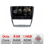 Navigatie dedicata Skoda Octavia 2 2005-2013 Android 12, 8GB RAM, 128GB