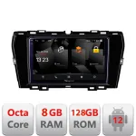 Navigație Android 12 SsangYong Tivoli 2020+ 2K QLED 8GB RAM 128GB