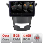 Navigație Ssangyong Korando 2014-2019 Android 2K QLED 8GB+128GB 4G