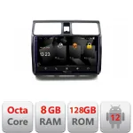 Navigație Suzuki Swift 2003-2010 Android 2K QLED 8GB+128GB 4G DSP