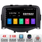 Navigație auto Toyota Aygo / Peugeot 108 / Citroen C1 2016-2020, 7 inch, Android 12