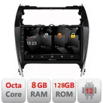 Navigație Android Toyota Camry 2012-2018, 8GB RAM, 128GB, CarPlay