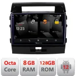 Navigație Toyota Land Cruiser 2008-2015 Android 2K QLED 8+128GB 4G
