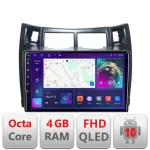 Navigatie Android Toyota Yaris 2008-2011 cu ecran QLED, 4GB RAM, 64GB