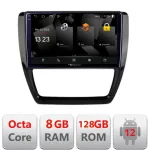 Navigatie Android VW Jetta 2011-2018, 2K QLED, 8GB RAM, 128GB