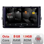 Navigație auto VW Nakamichi 5960Pro Android 12, 2K QLED, 8GB+128GB