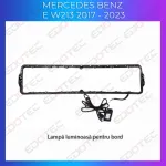Lumini ambientale display Mercedes E W213 2017-2023, 64 culori