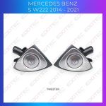 Lumini ambientale difuzoare stâlpi față Mercedes Clasa S W222, control original