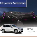 Kit lumini ambientale BMW X5 X6 F15 F16 2014-2019, control telefon/original