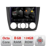 Navigatie BMW Seria 1 E87 2007-2011 Android 12 2K QLED 8+128GB 4G