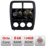 Navigație Android Dodge Caliber 2010-2012 QLED 2K 8GB RAM 128GB 4G DSP