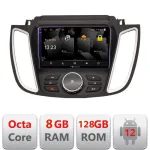 Navigație Ford Kuga 2015-2020 Android 12 QLED 2K 8GB+128GB