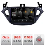 Navigație Opel Corsa E 2013-2018 Android 12, 8GB RAM, 128GB, 2K QLED