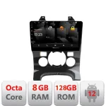 Navigatie Peugeot 3008 Android 12, 2K QLED, 8GB RAM, 128GB