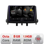 Navigație Renault Megane 3 / Fluence Android 12 2K QLED 8GB RAM 128GB