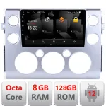 Navigație Android Toyota FJ Cruiser 2006-2020, 8GB RAM, 128GB, CarPlay